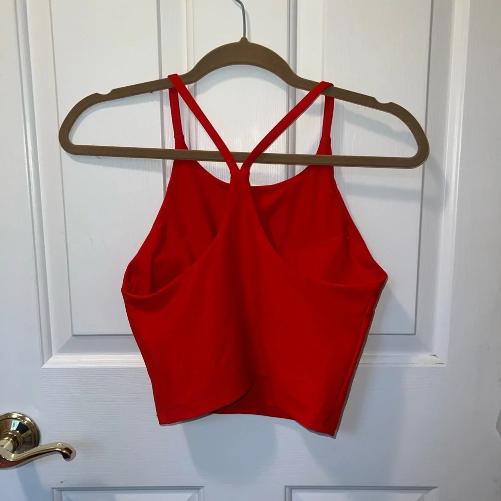 Old Navy longline racerback sports bra power soft NWOT - Picture 2 of 8